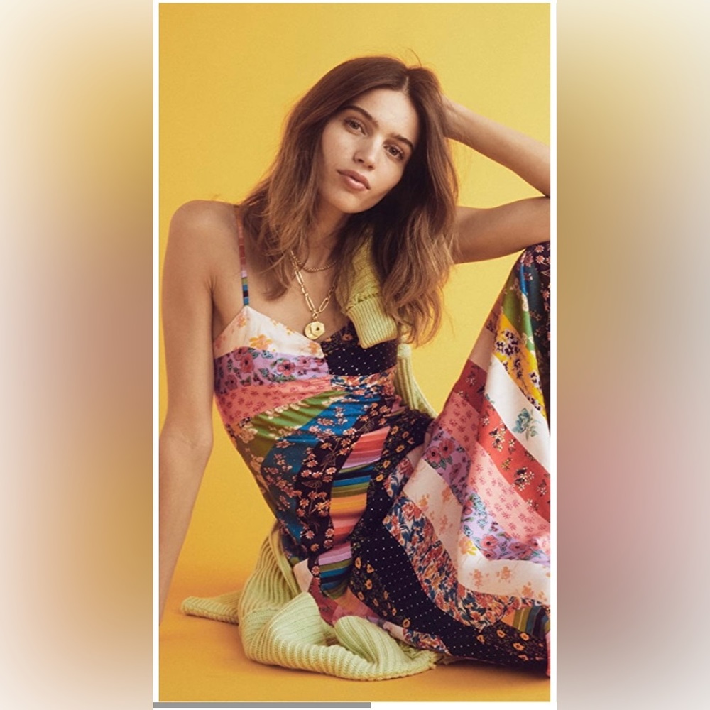 Free People Fiona maxi dress size small brand new